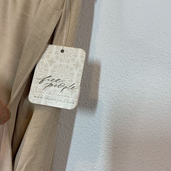 FREE People FP movement relaxed harem pants cinched details at ankle women sz S - Picture 4 of 13